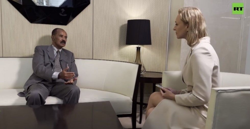 President Isaias Interview with RT: Russia Could Play a Balancing Role
