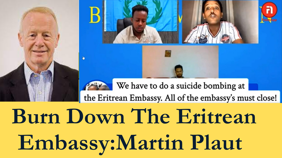 Holding Martin Plaut Accountable: Eritreans Must Take Legal Actions Against Incitement to Violence and Terrorism