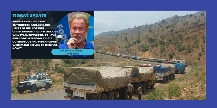 Unmasking the Truth: Recent Reports Reveal Deception Amidst Food Theft Allegation in Tigray.