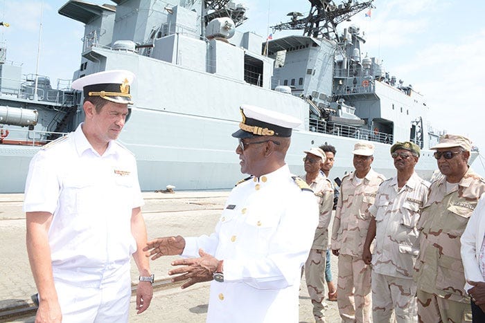Russia to hold joint naval exercises with Eritrea by ETE News and Views.